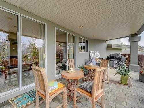 3450 Lord Nelson Way, Saanich, BC - Outdoor With Deck Patio Veranda With Exterior