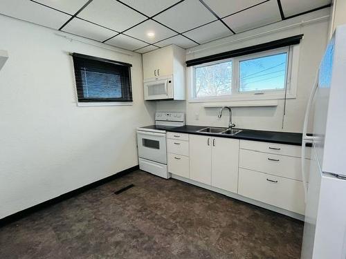 106 Fifth Avenue S, Kenora, ON - Indoor Photo Showing Kitchen With Double Sink
