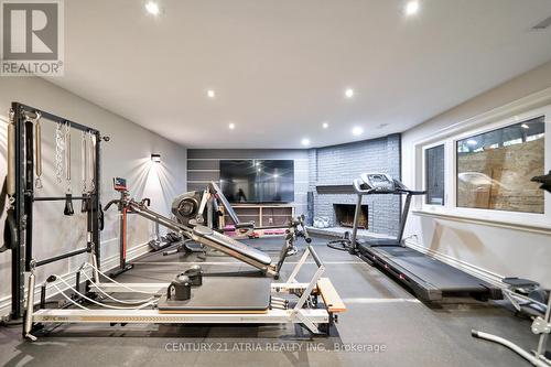 11 Mulberry Mews E, Markham, ON - Indoor Photo Showing Gym Room