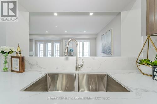 47 Baycliffe Crescent, Brampton, ON - Indoor Photo Showing Kitchen With Double Sink