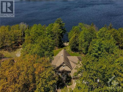 Lots of privacy on this 1 acre lot - 154 Bluff Point Drive, Calabogie, ON - Outdoor With Body Of Water With View
