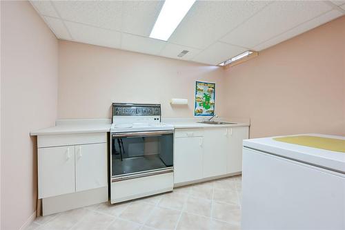 kitchen in basement - 244 Silverbirch Boulevard, Mount Hope, ON - Indoor Photo Showing Other Room