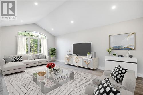 Virtually staged livingroom - 2976 Johnston Road, Renfrew, ON - Indoor Photo Showing Living Room