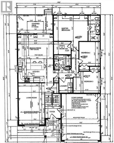 1640 Sq Ft builder floor plan - 2976 Johnston Road, Renfrew, ON - Other
