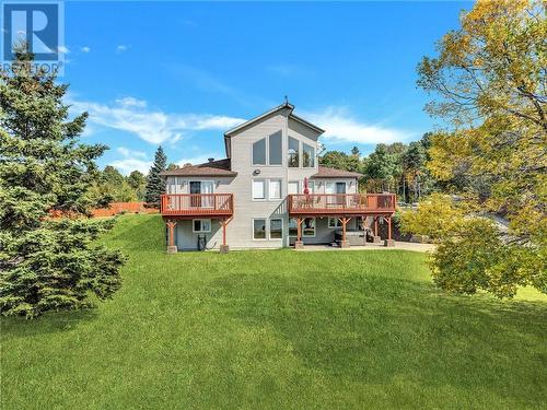 28 Elk'S Club Road, Onaping, ON - Outdoor With Balcony With Deck Patio Veranda With Backyard