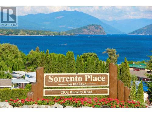 2932 Buckley Road Unit# #100, Sorrento, BC - Outdoor With Body Of Water With View