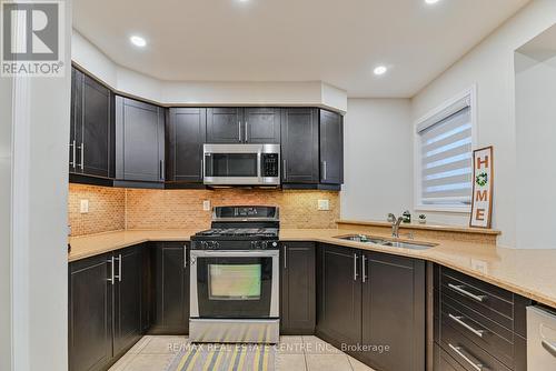 28 - 50 Hillcrest Avenue, Brampton, ON - Indoor Photo Showing Kitchen With Double Sink