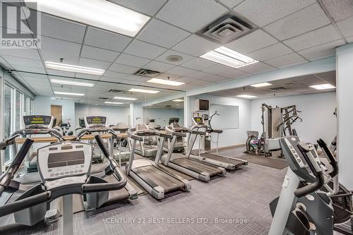 #908 -265 Enfield Pl, Mississauga, ON - Indoor Photo Showing Gym Room