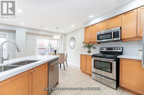 36 Bevington Rd, Brampton, ON - Indoor Photo Showing Kitchen With Double Sink