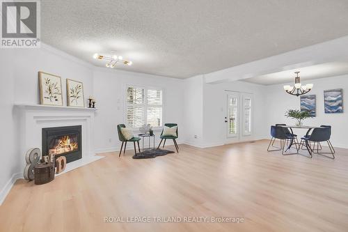 #44 -410 Ambleside Dr, London, ON - Indoor Photo Showing Living Room With Fireplace