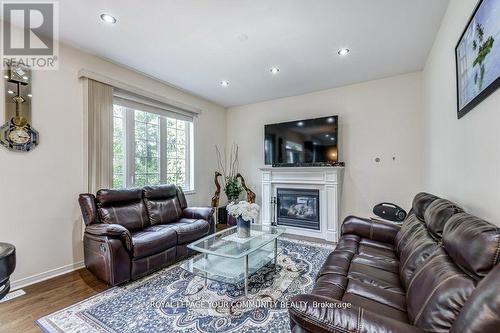 60 Milligan St, Clarington, ON - Indoor Photo Showing Living Room With Fireplace