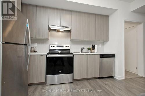 #305 -1525 Kingston Rd, Pickering, ON - Indoor Photo Showing Kitchen With Stainless Steel Kitchen