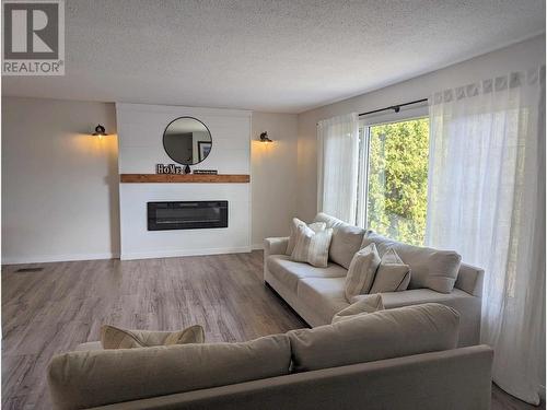 269 Johnson Street, Prince George, BC - Indoor Photo Showing Living Room With Fireplace