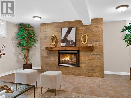 743 Old Tecumseh Road, Lakeshore, ON - Indoor With Fireplace