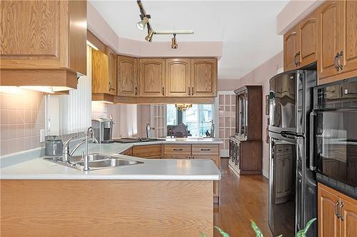 238 Alderlea Avenue, Mount Hope, ON - Indoor Photo Showing Kitchen With Double Sink