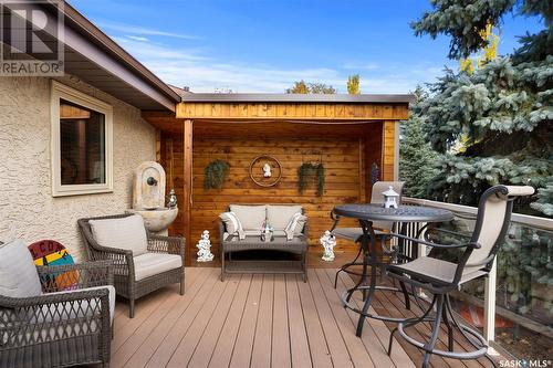 2215 Oddie Street, Regina, SK - Outdoor With Deck Patio Veranda With Exterior