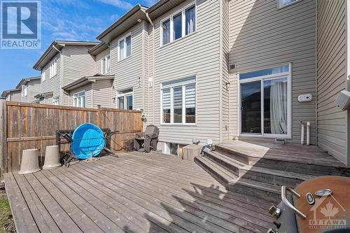 419 Haresfield Court, Ottawa, ON - Outdoor With Deck Patio Veranda With Exterior