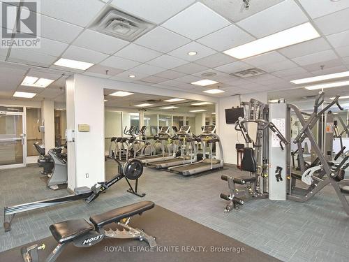 #2009 -285 Enfield Pl, Mississauga, ON - Indoor Photo Showing Gym Room