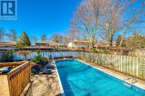 3096 Ballydown Crescent, Mississauga, ON - Outdoor With In Ground Pool With Backyard