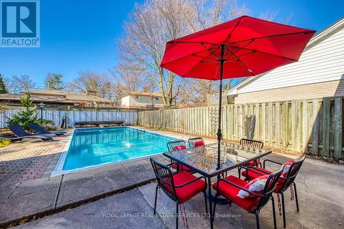 3096 Ballydown Cres, Mississauga, ON - Outdoor With In Ground Pool With Deck Patio Veranda