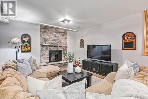 17 Trails End, Collingwood, ON - Indoor Photo Showing Living Room With Fireplace
