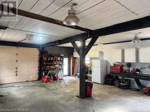 667 Nipissing Street, Sturgeon Falls, ON - Indoor Photo Showing Garage