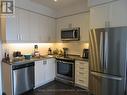 #3418 -8 Nahani Way, Mississauga, ON  - Indoor Photo Showing Kitchen With Stainless Steel Kitchen With Upgraded Kitchen 