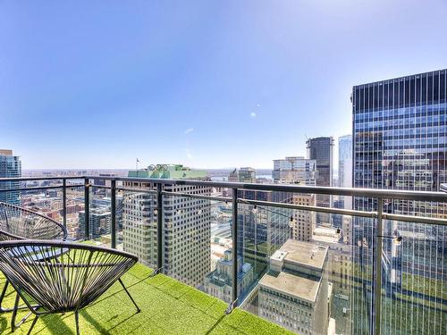 Balcon - 3605-1188 Av. Union, Montréal (Ville-Marie), QC - Outdoor With Balcony With View