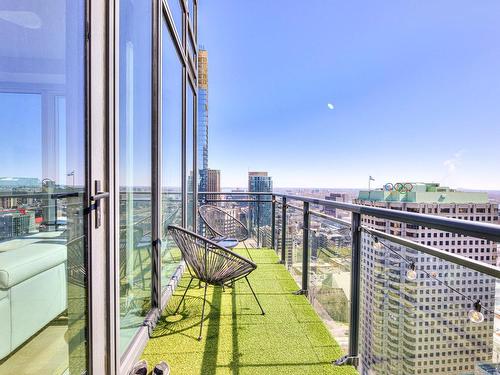 Balcon - 3605-1188 Av. Union, Montréal (Ville-Marie), QC - Outdoor With Balcony With View