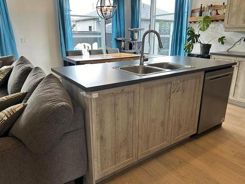 Kitchen - 1 Rue Nycole, Saint-Bernard-De-Lacolle, QC - Indoor Photo Showing Kitchen With Double Sink