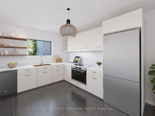 20 Redwing Pl, Toronto, ON - Indoor Photo Showing Kitchen With Double Sink