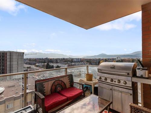 1008-1160 Bernard Avenue, Kelowna, BC - Outdoor With Balcony With View With Exterior