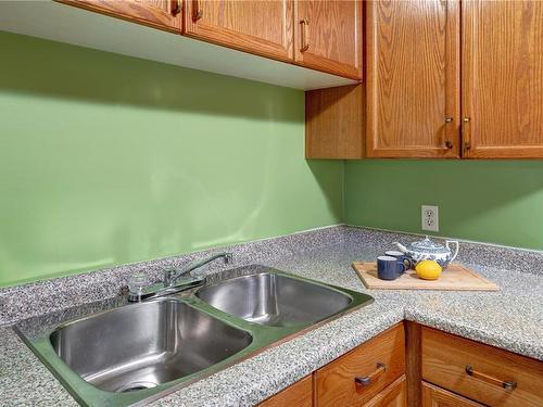 2-10 Ashlar Rd, Nanaimo, BC - Indoor Photo Showing Kitchen With Double Sink