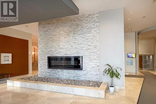 #203 -220 Burnhamthorpe Rd W, Mississauga, ON - Indoor Photo Showing Other Room With Fireplace