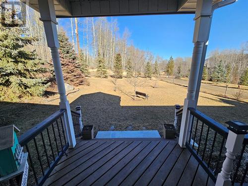 5933 Kurjata Road, Chetwynd, BC - Outdoor With Deck Patio Veranda