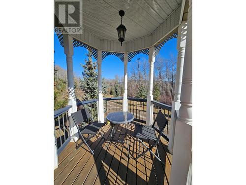 5933 Kurjata Road, Chetwynd, BC - Outdoor With Deck Patio Veranda With Exterior