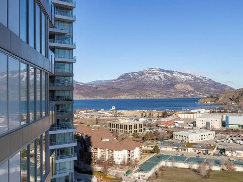 1707-1191 Sunset Drive, Kelowna, BC - Outdoor With Body Of Water With View