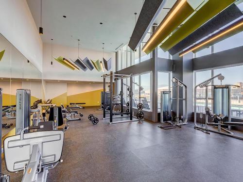 1707-1191 Sunset Drive, Kelowna, BC - Indoor Photo Showing Gym Room