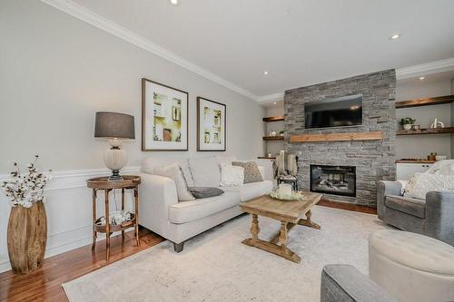 1518 Cottontree Drive, Burlington, ON - Indoor With Fireplace