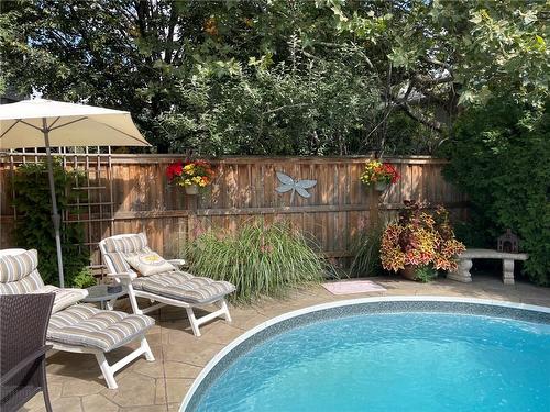 1518 Cottontree Drive, Burlington, ON - Outdoor With In Ground Pool