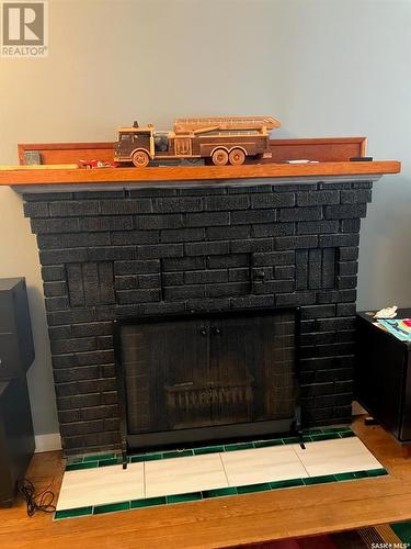1547 Montague Street, Regina, SK - Indoor With Fireplace