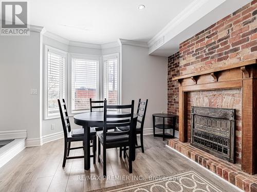 10 St Annes Rd, Toronto, ON - Indoor Photo Showing Dining Room With Fireplace
