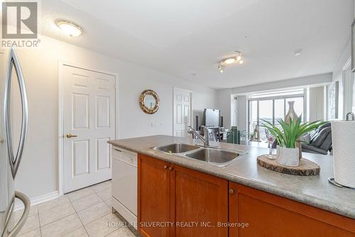 #1210 -55 Strathaven Dr, Mississauga, ON - Indoor Photo Showing Kitchen With Double Sink