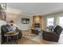 3471 Apple Way Boulevard, West Kelowna, BC  - Indoor Photo Showing Living Room With Fireplace 
