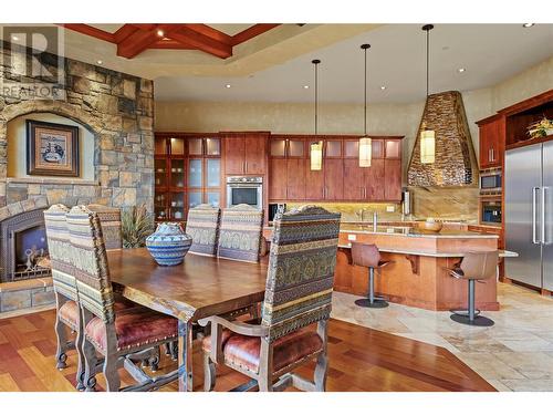 15966 Commonage Road, Lake Country, BC - Indoor With Fireplace