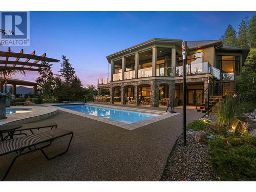 15966 Commonage Road, Lake Country, BC - Outdoor With In Ground Pool With Deck Patio Veranda