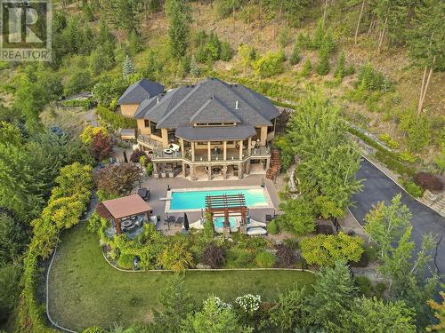 15966 Commonage Road, Lake Country, BC - Outdoor With In Ground Pool With View