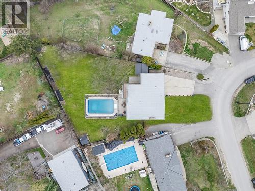 2460 Collingwood Road, West Kelowna, BC - Outdoor With In Ground Pool With View
