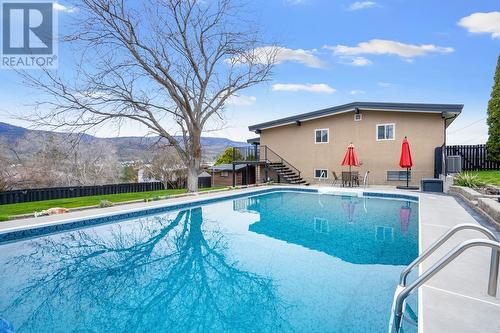2460 Collingwood Road, West Kelowna, BC - Outdoor With In Ground Pool With Backyard