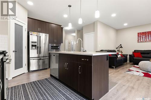 3795 Gee Crescent, Regina, SK - Indoor Photo Showing Kitchen With Upgraded Kitchen
